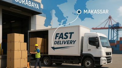 Ekspedisi Surabaya ke Makassar Murah dan Terpercaya